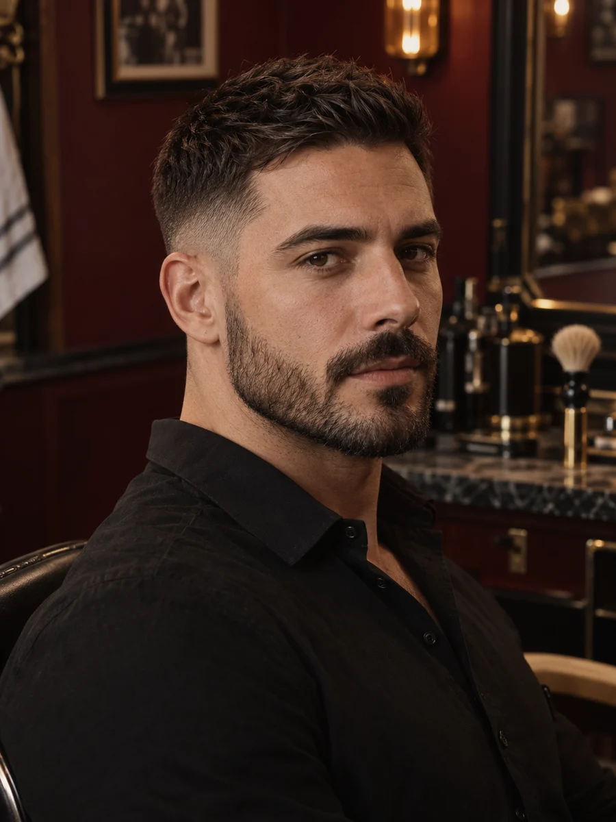 Ilustrační vlasový styling